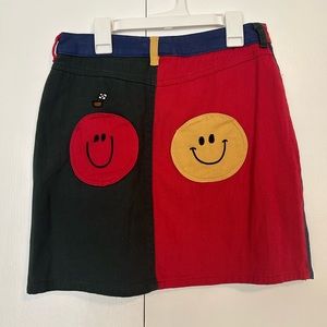 Lazy Oaf Mr. Men colorblock skirt - sold out
